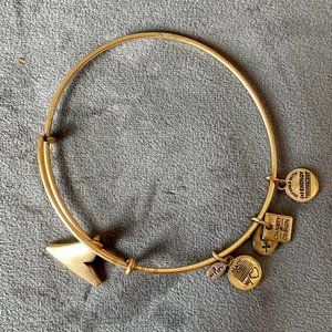 Alex and Ani Gold Bracelet - Shark Fin LIMITED EDITION